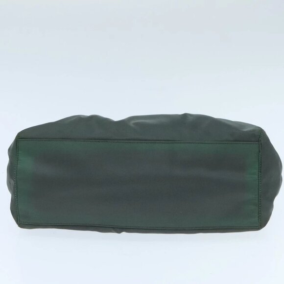 PRADA Hand Bag Nylon 2way Khaki Gold - Picture 5 of 14
